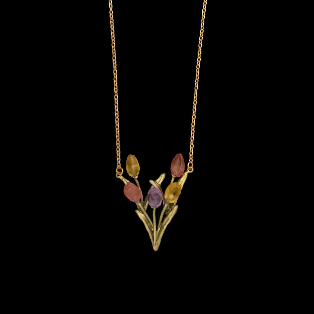Tulpen Kette mit Anhänger