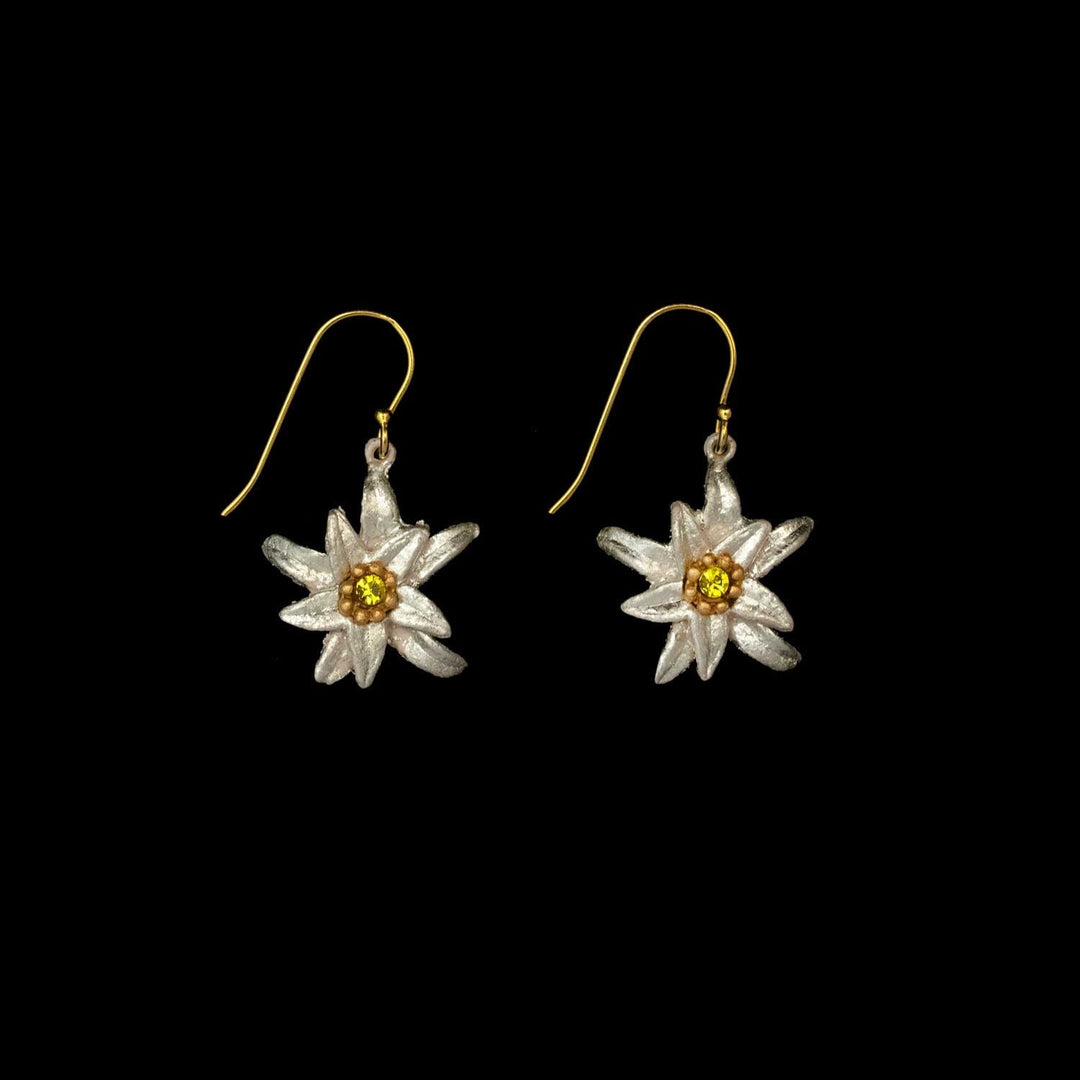 Edelweiss Ohrhänger - Blüte