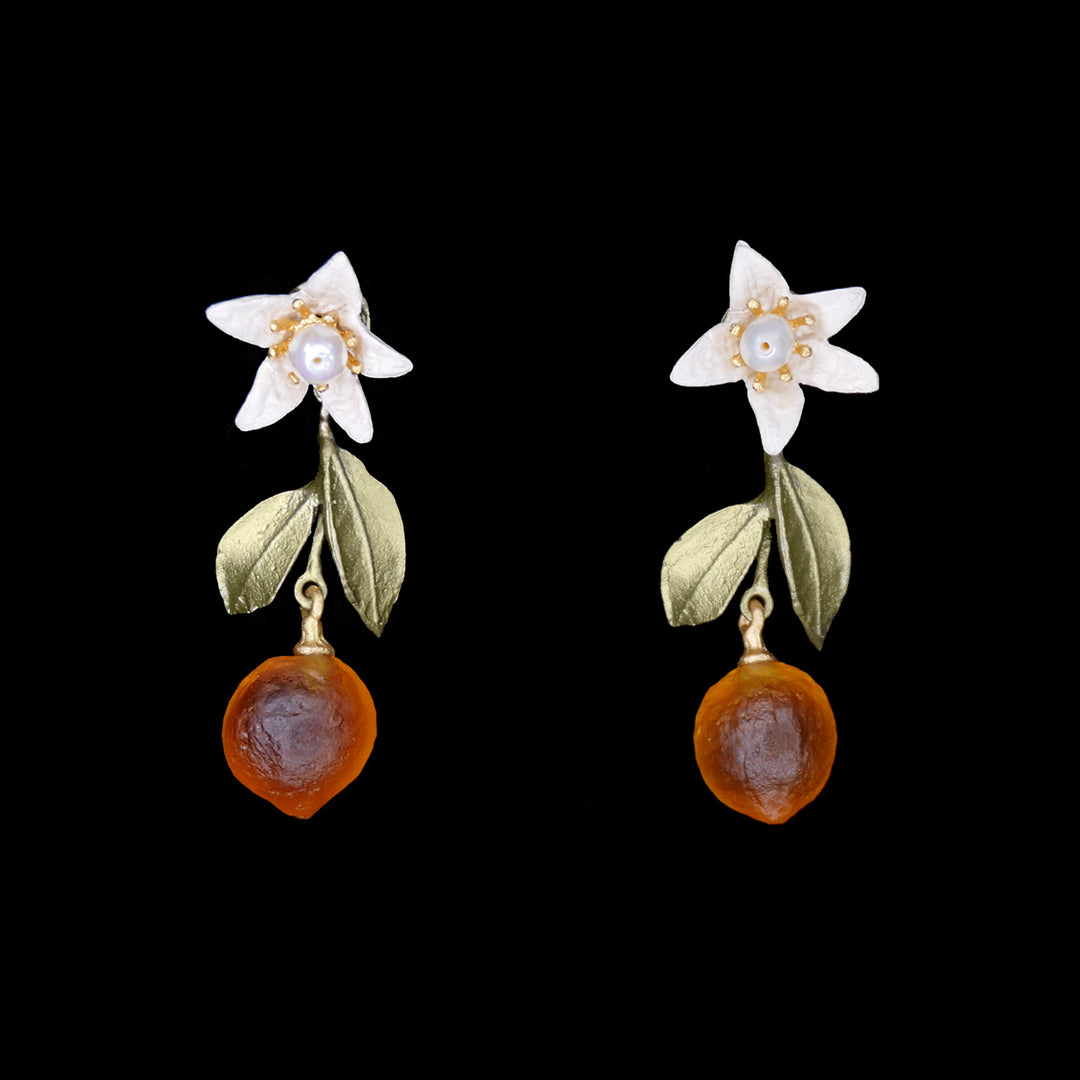 Orange - Ohrstecker