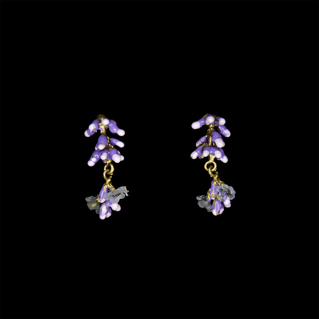 Lavendel Ohrstecker