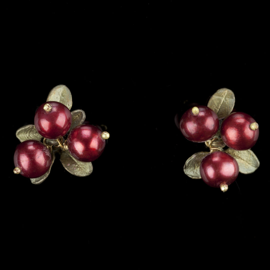 Cranberry Ohrclips
