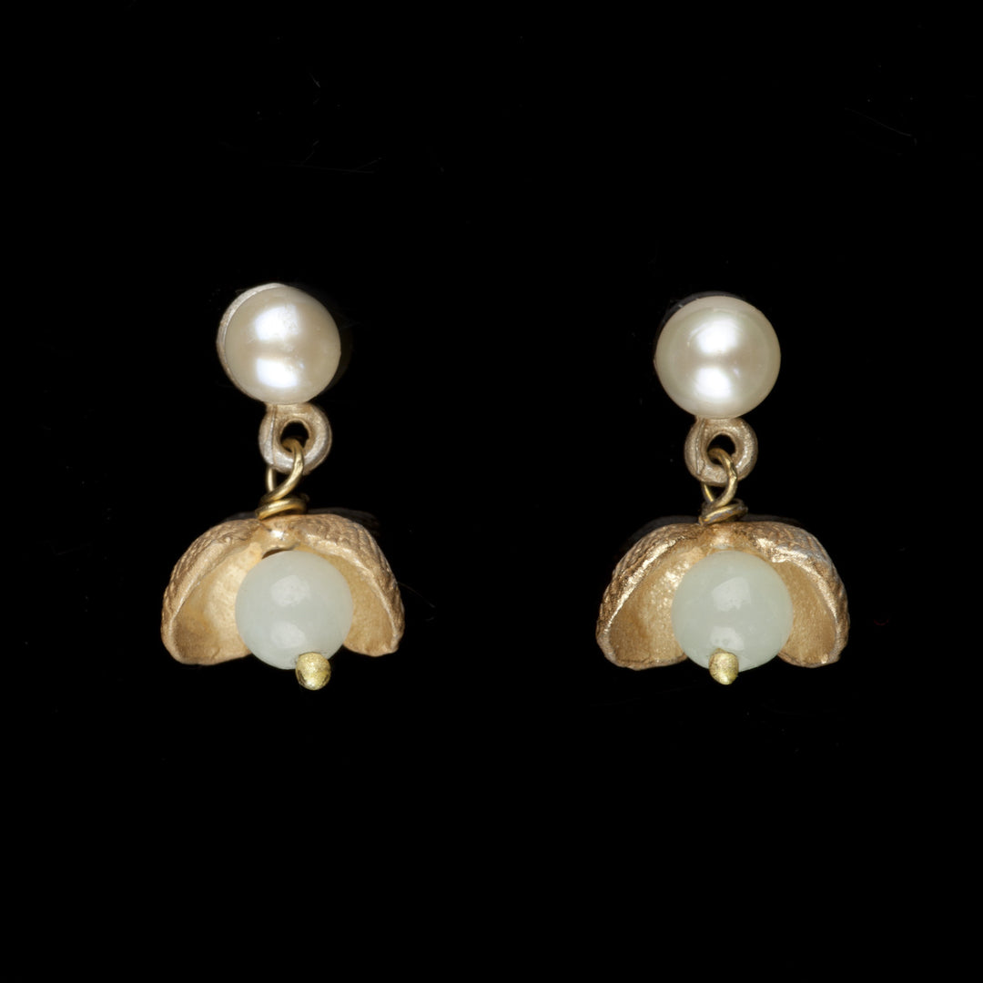 Muschelschmuck Ohrstecker