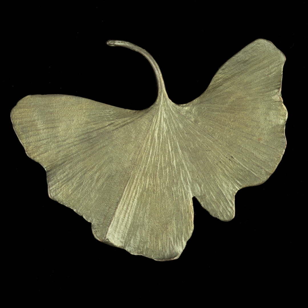 Ginkgo - Brosche groß