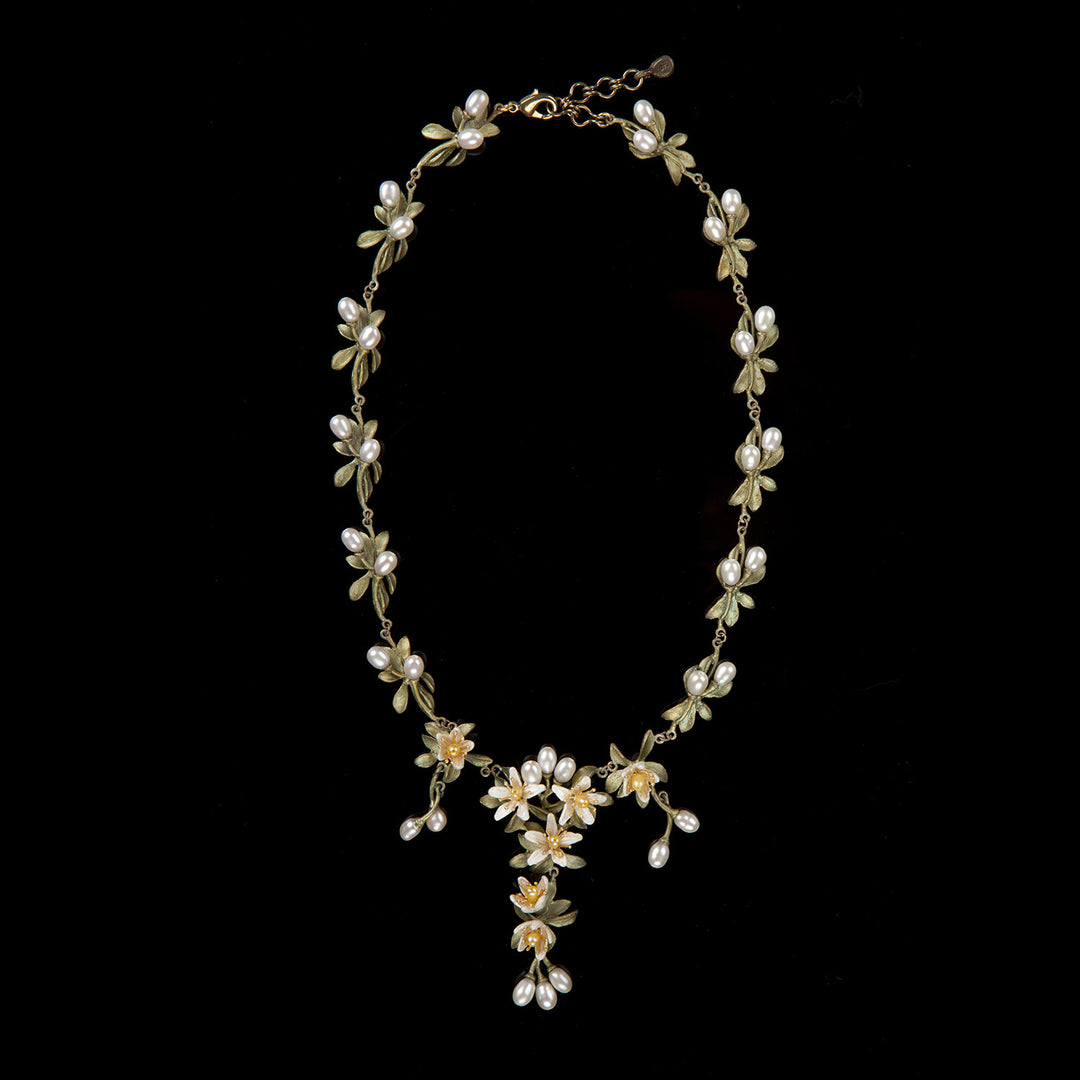 Orangenblüte - Blütencollier