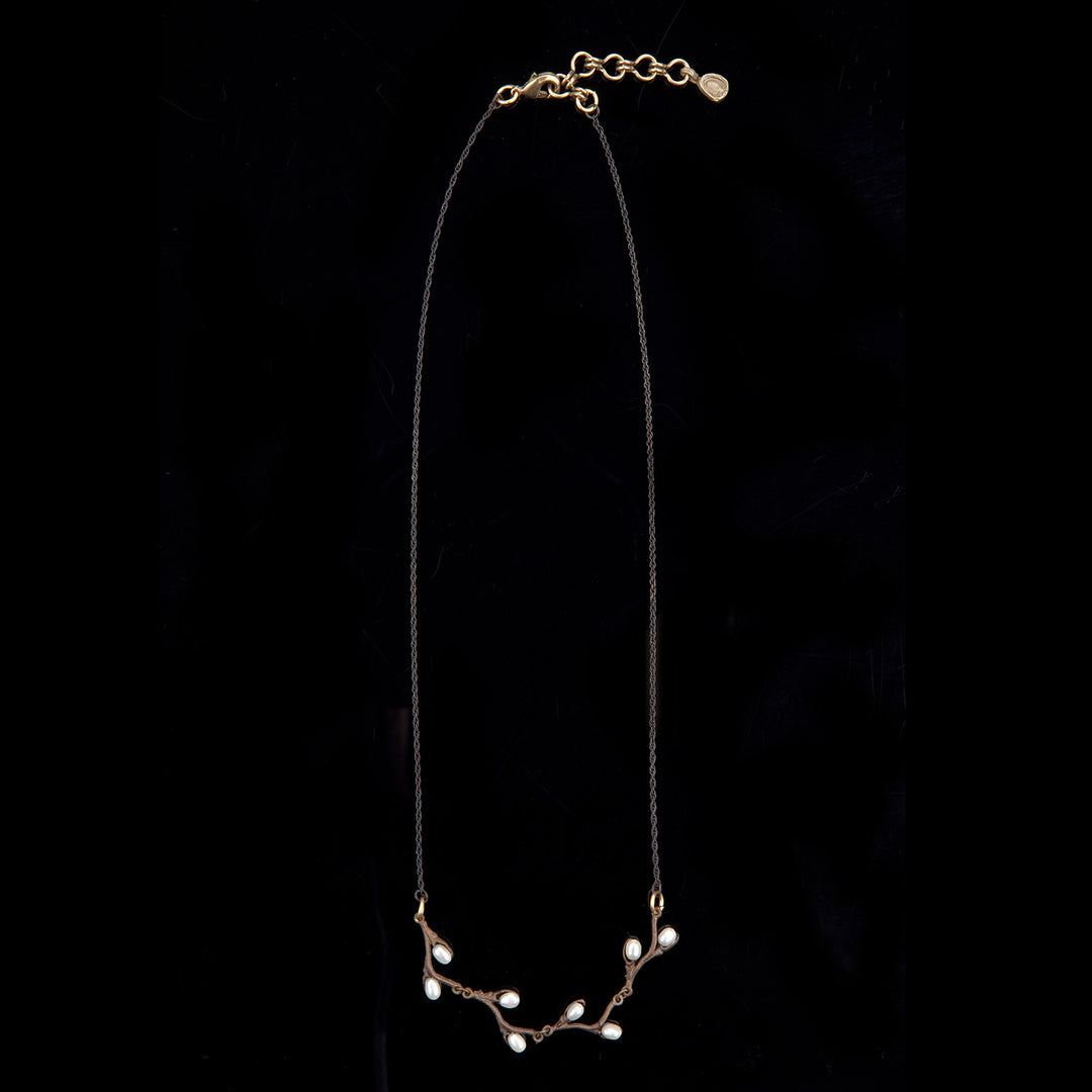 Weidenkätzchen Collier - Kontur Kette