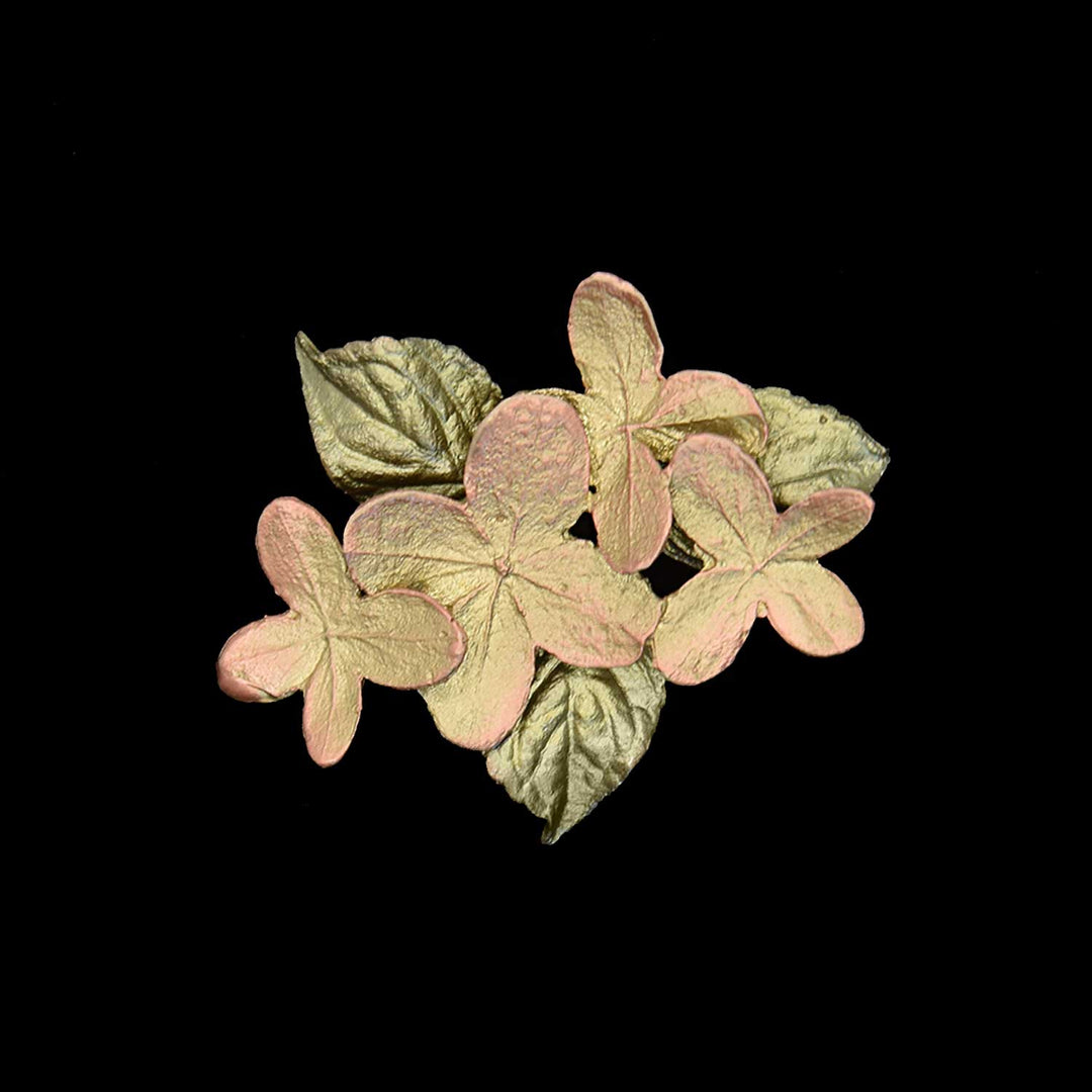 Hortensie Brosche - Zierlich