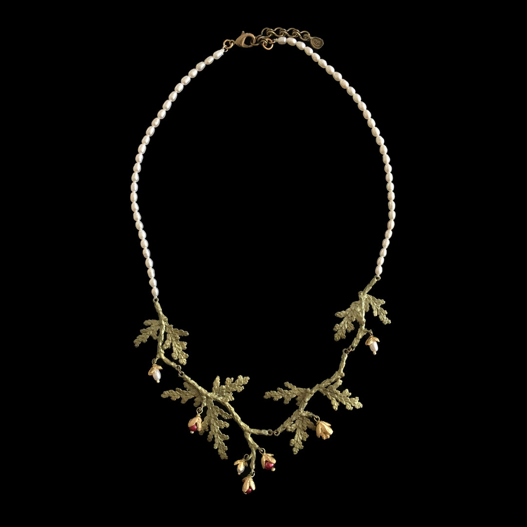 Amerikanische Zypresse - Perlencollier
