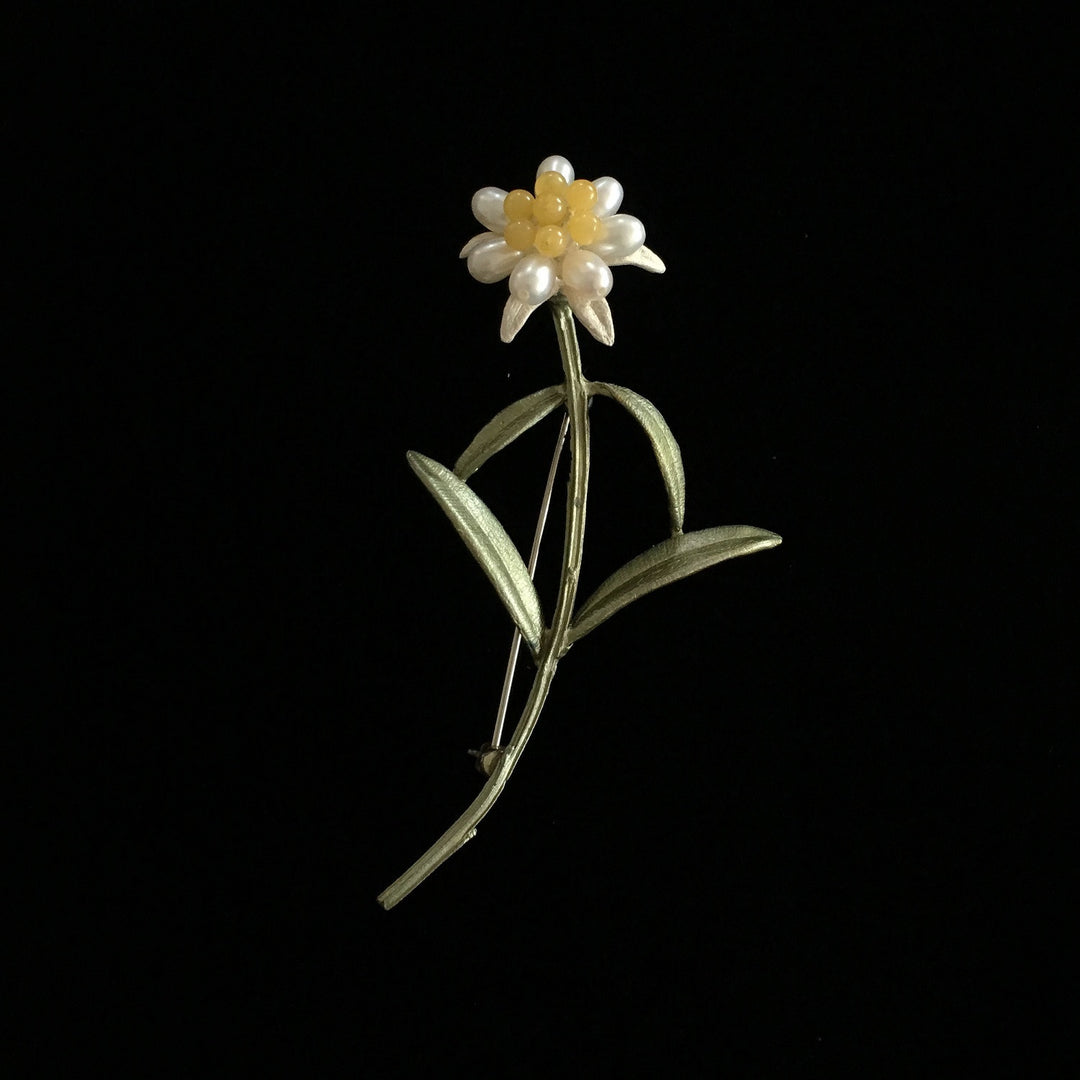 Edelweiss Brosche
