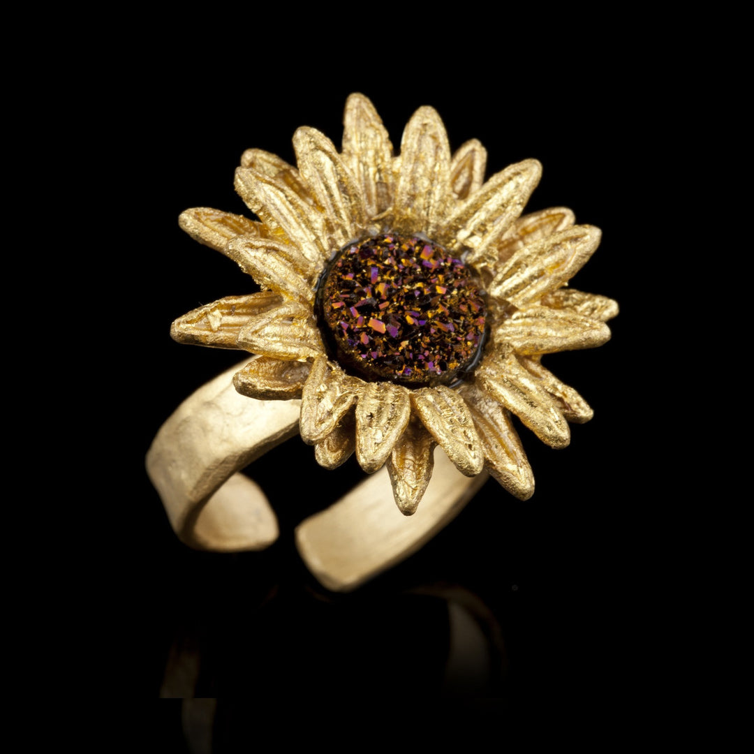 Sonnenblumen Ring - Groß
