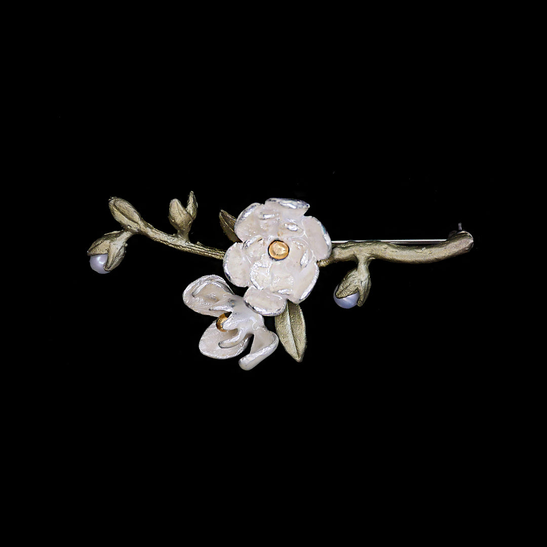 Magnolie - Brosche Blume