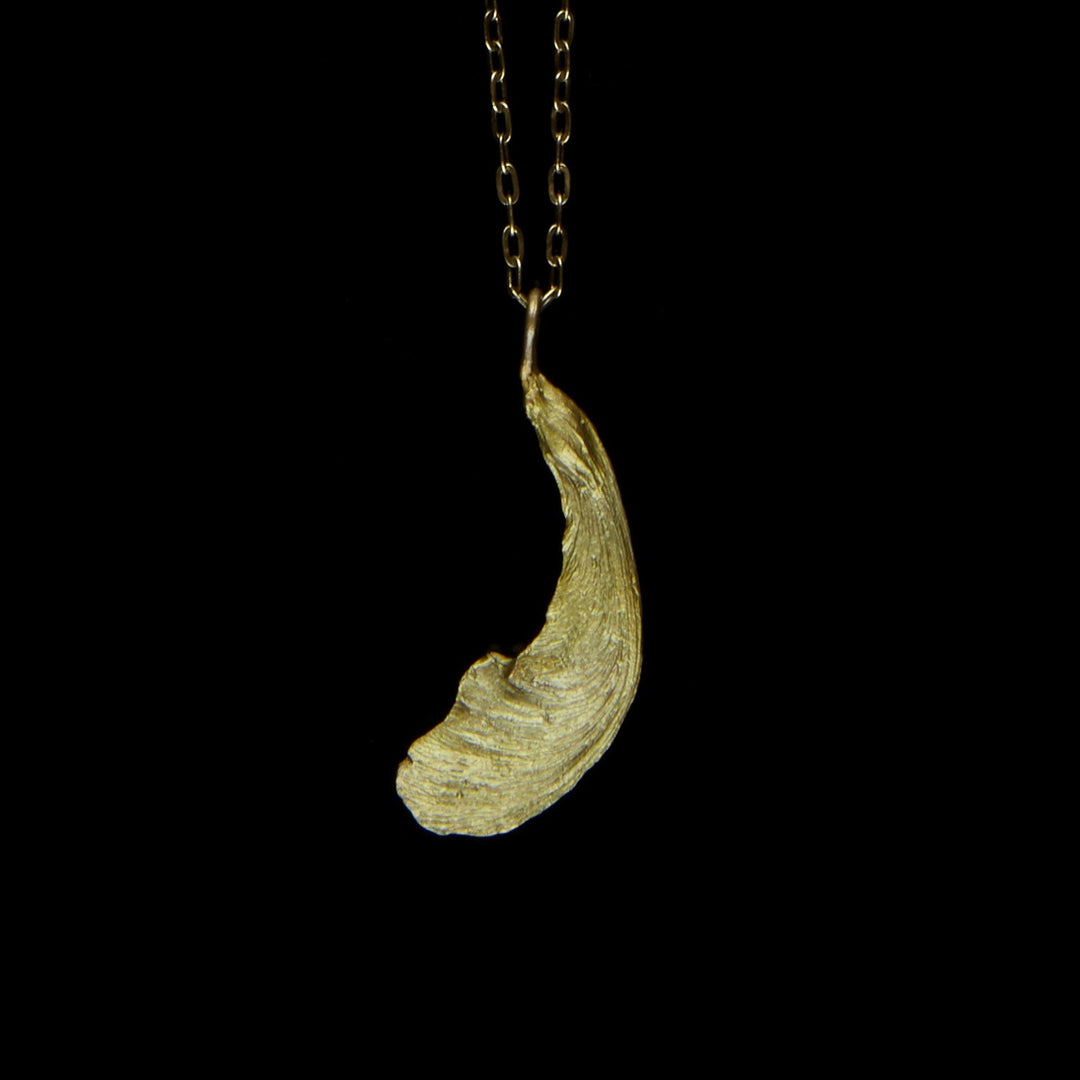 Ahorn - Kette mit Anhänger Grün