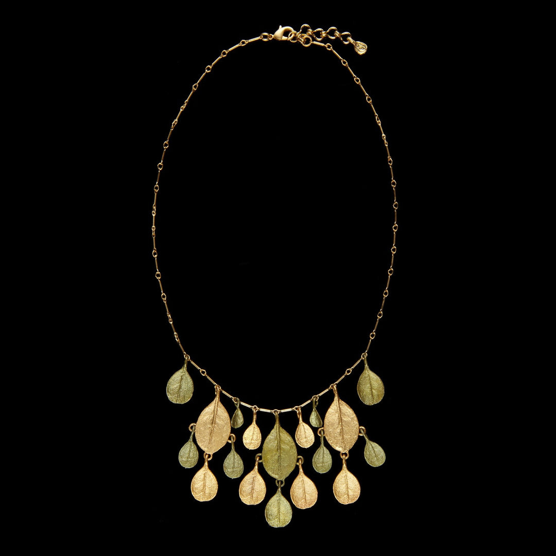 Bahamian Lorbeer - Collier Gold/Grün