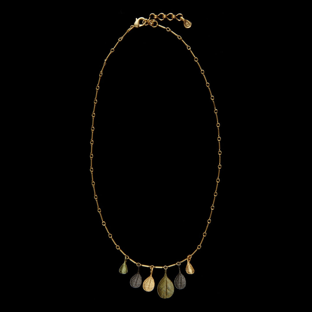 Bahamian Lorbeer - Collier 3 farbig klein