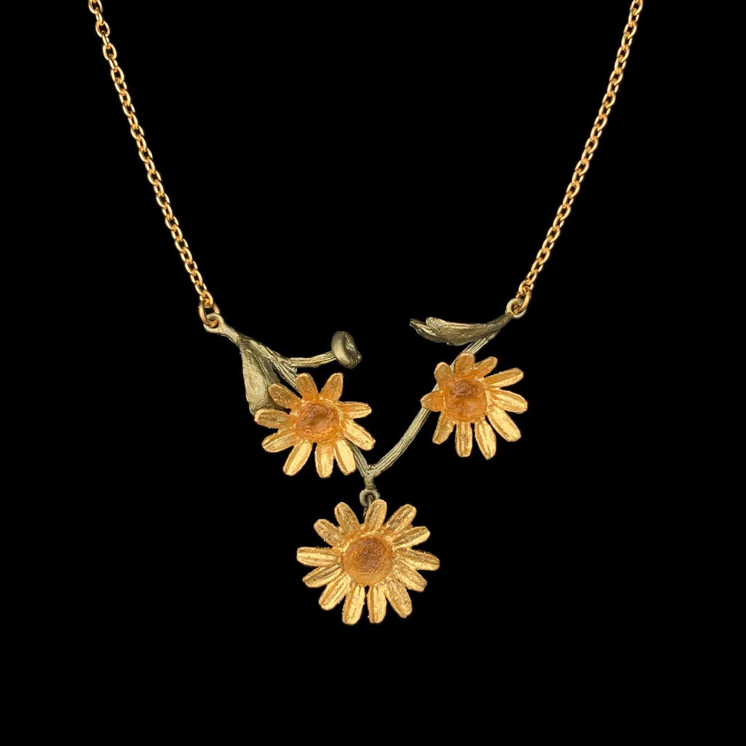 Gelber Sterntaler Collier