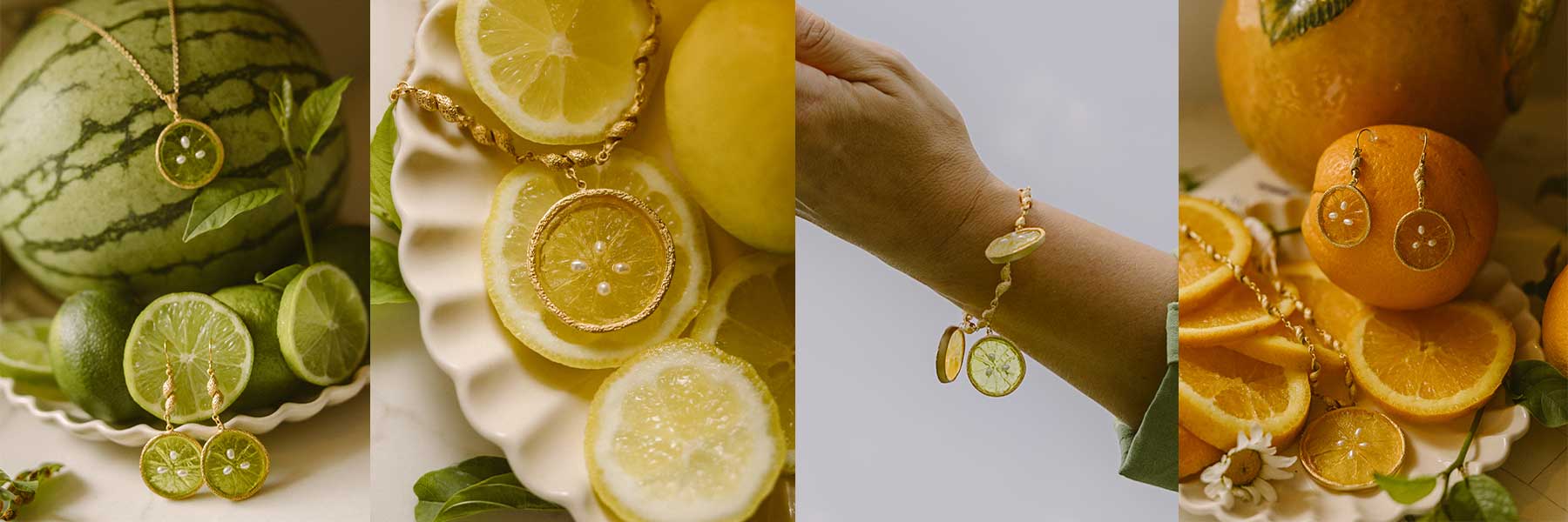 Zitrus Schmuck