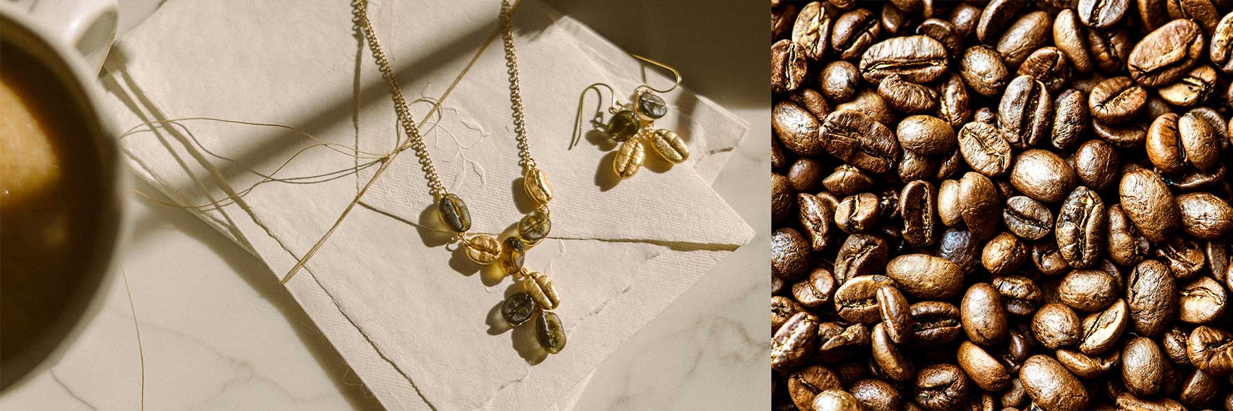 Geröstete Kaffeebohnen