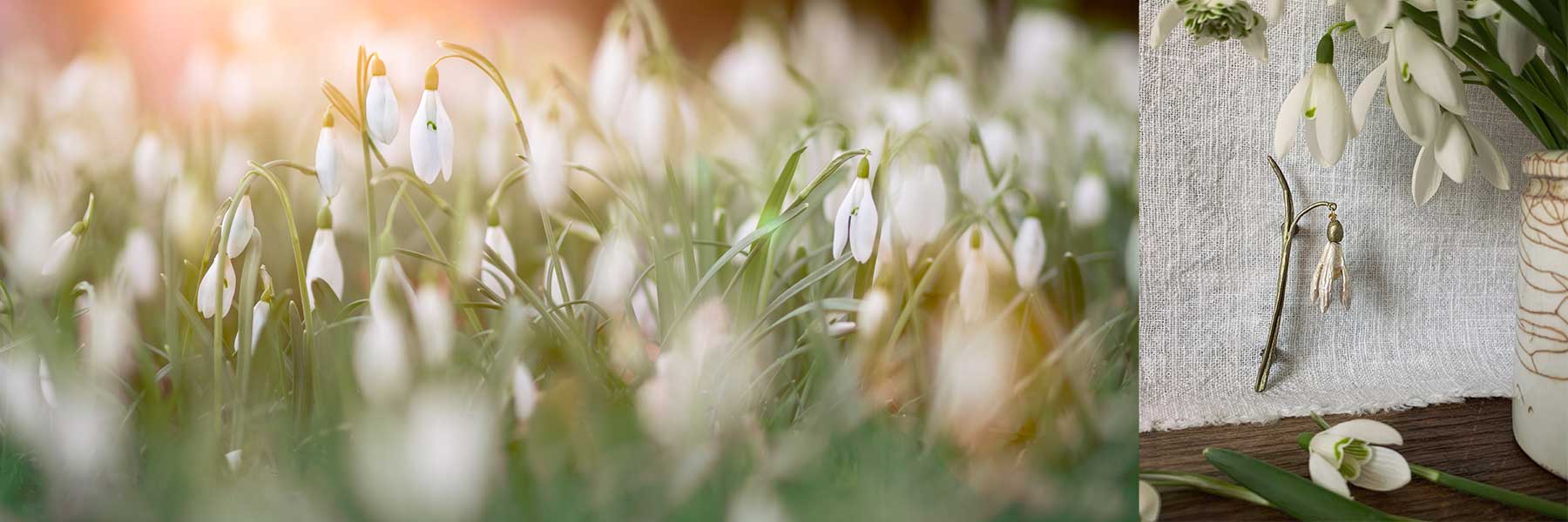 Schneeglöckchen Schmuck