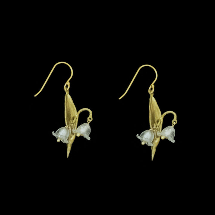 Maiglöckchen – Ohrhänger Zwei Blüten