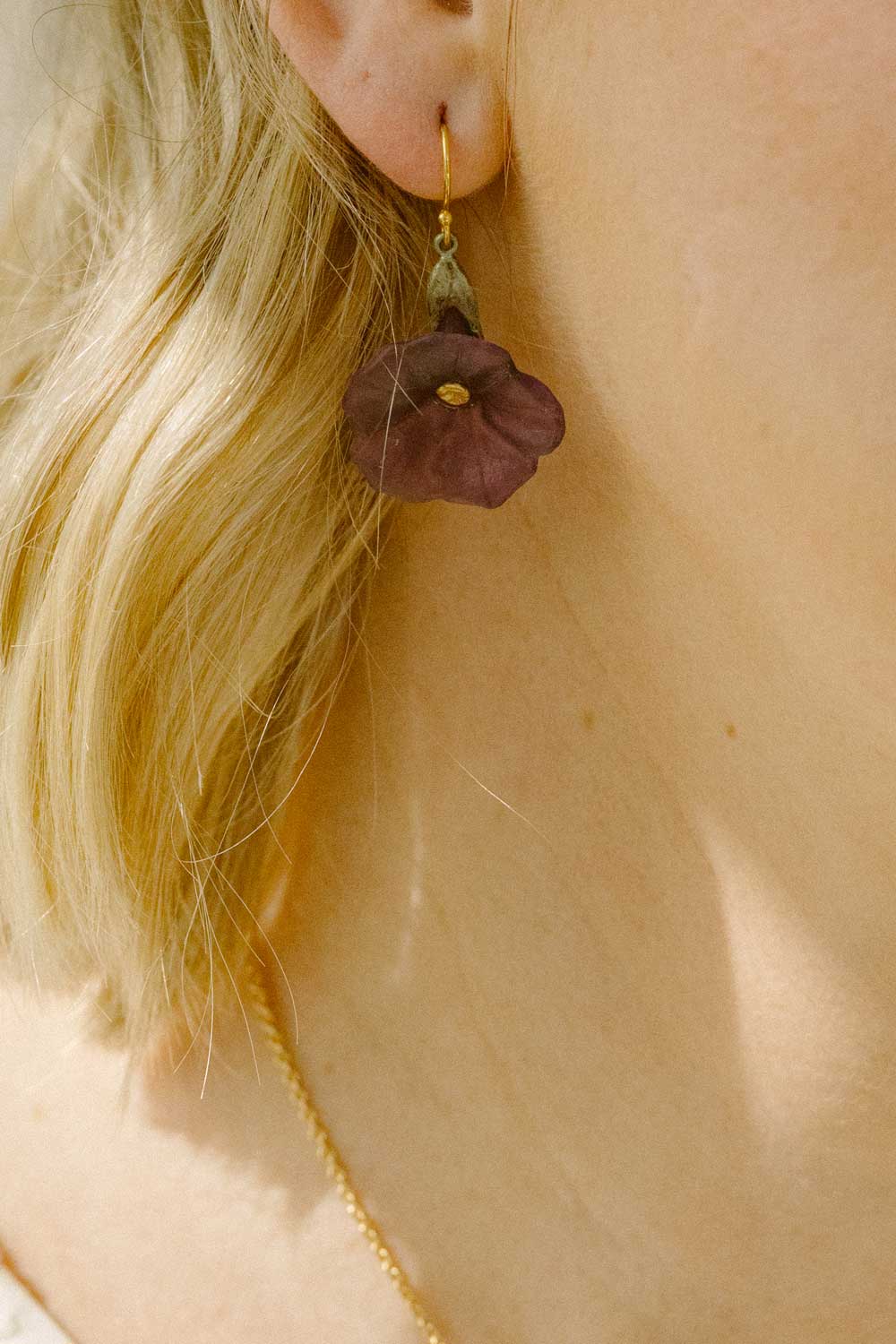 Petunie – Ohrhänger