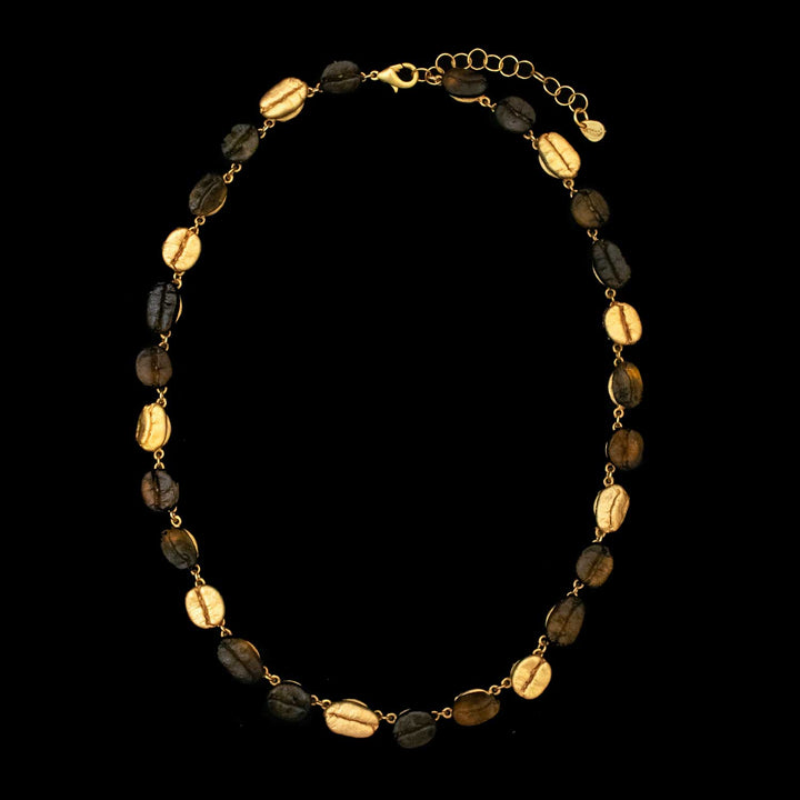 Geröstete Kaffeebohnen – Collier
