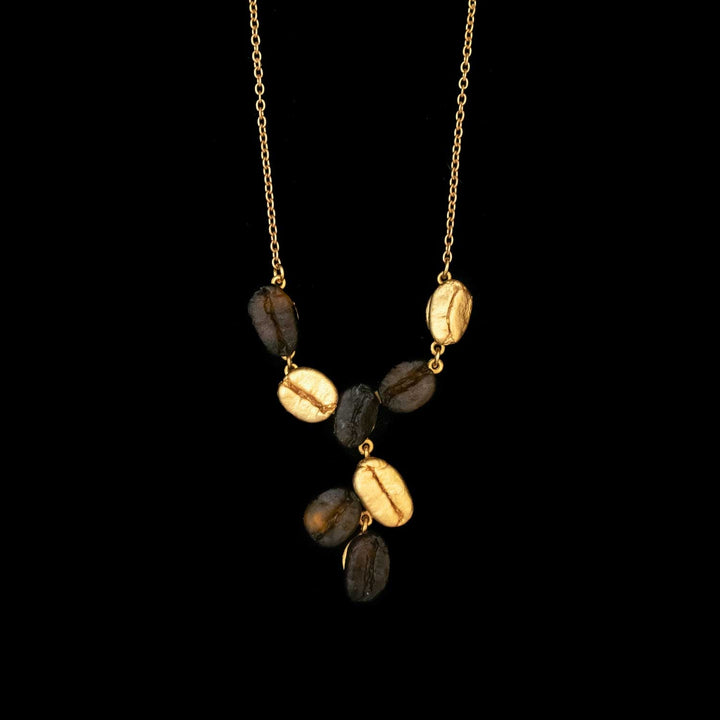 Geröstete Kaffeebohnen – Halskette