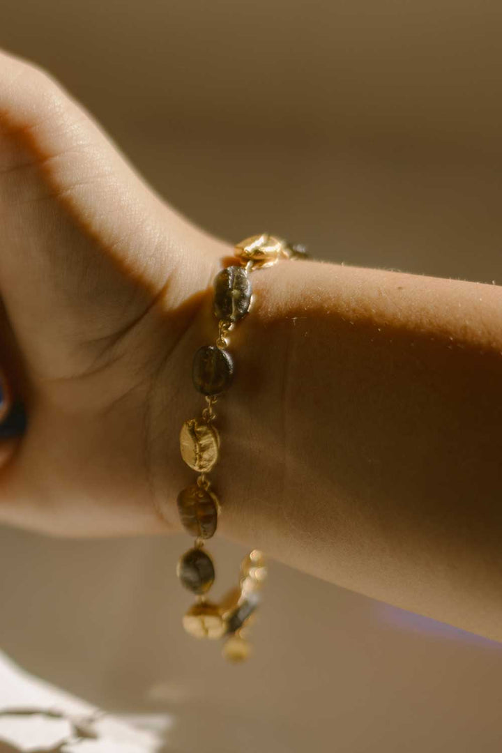 Geröstete Kaffeebohnen – Armband