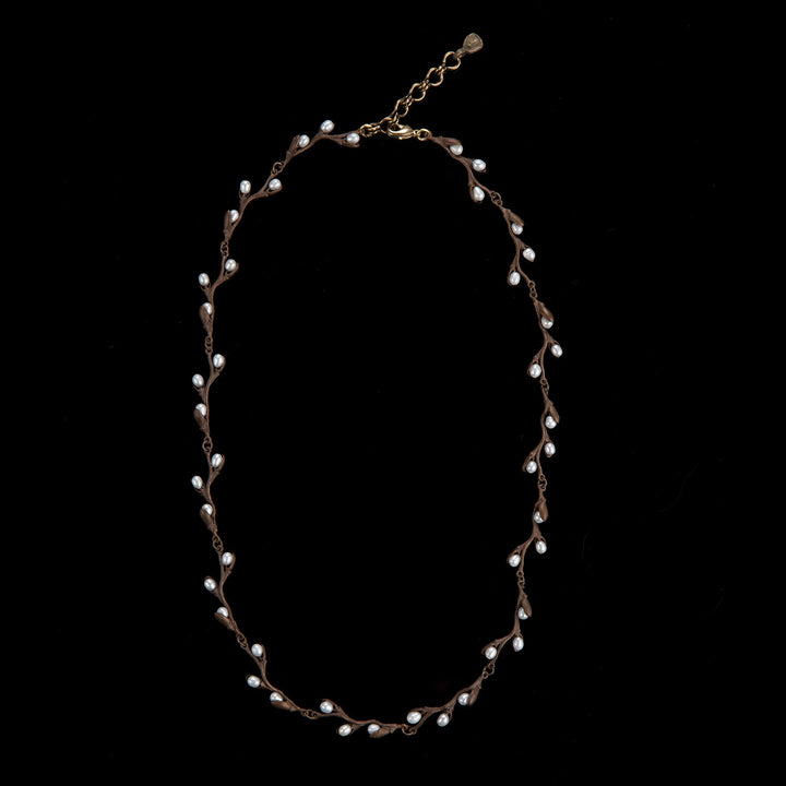 Weidenkätzchen Collier - Zart