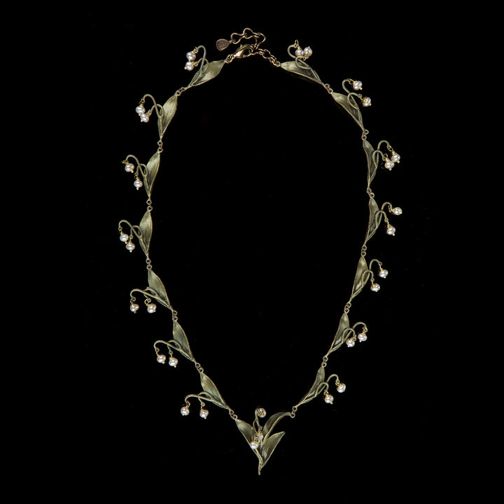 Maiglöckchen - Blättercollier