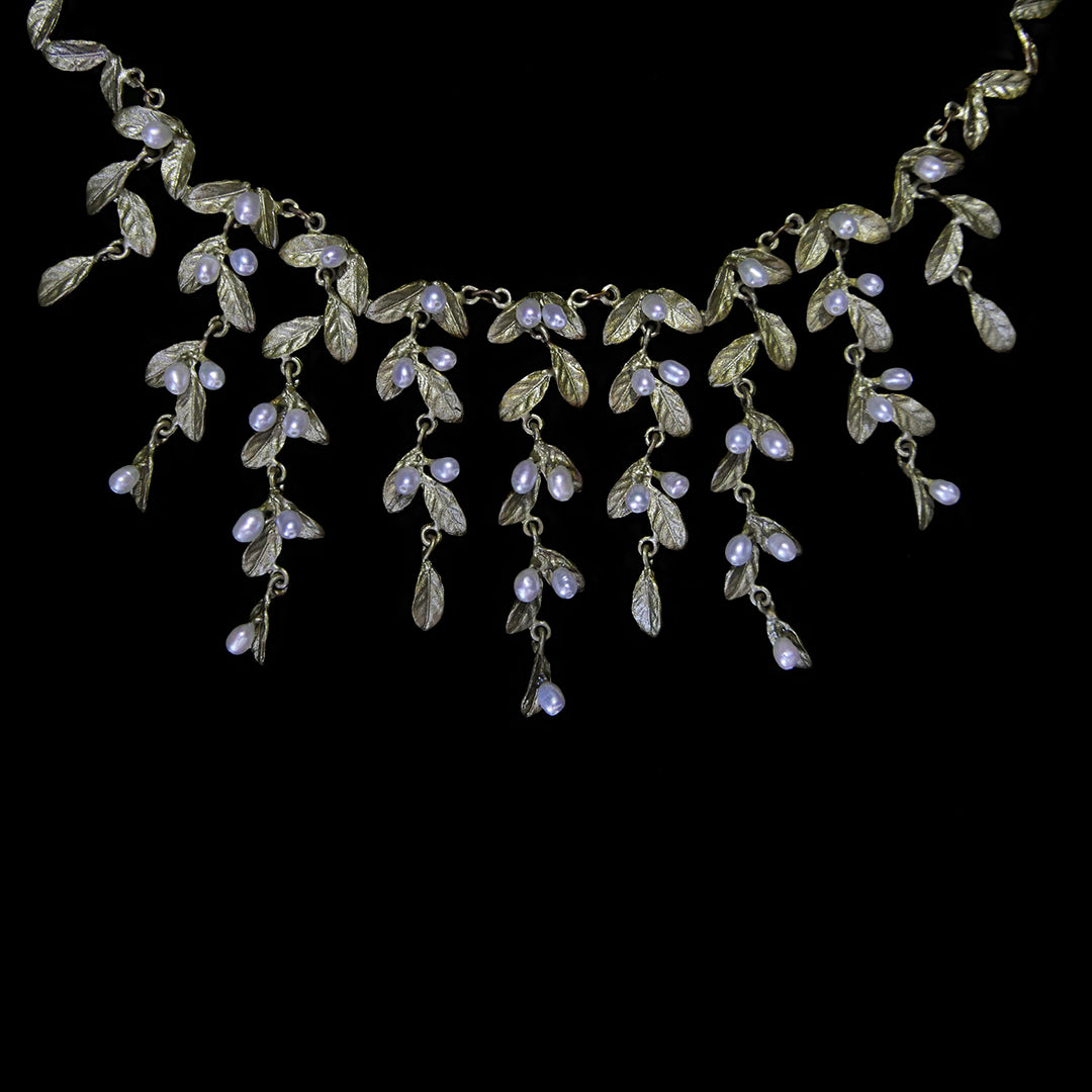 Kleine Blätter - Collier