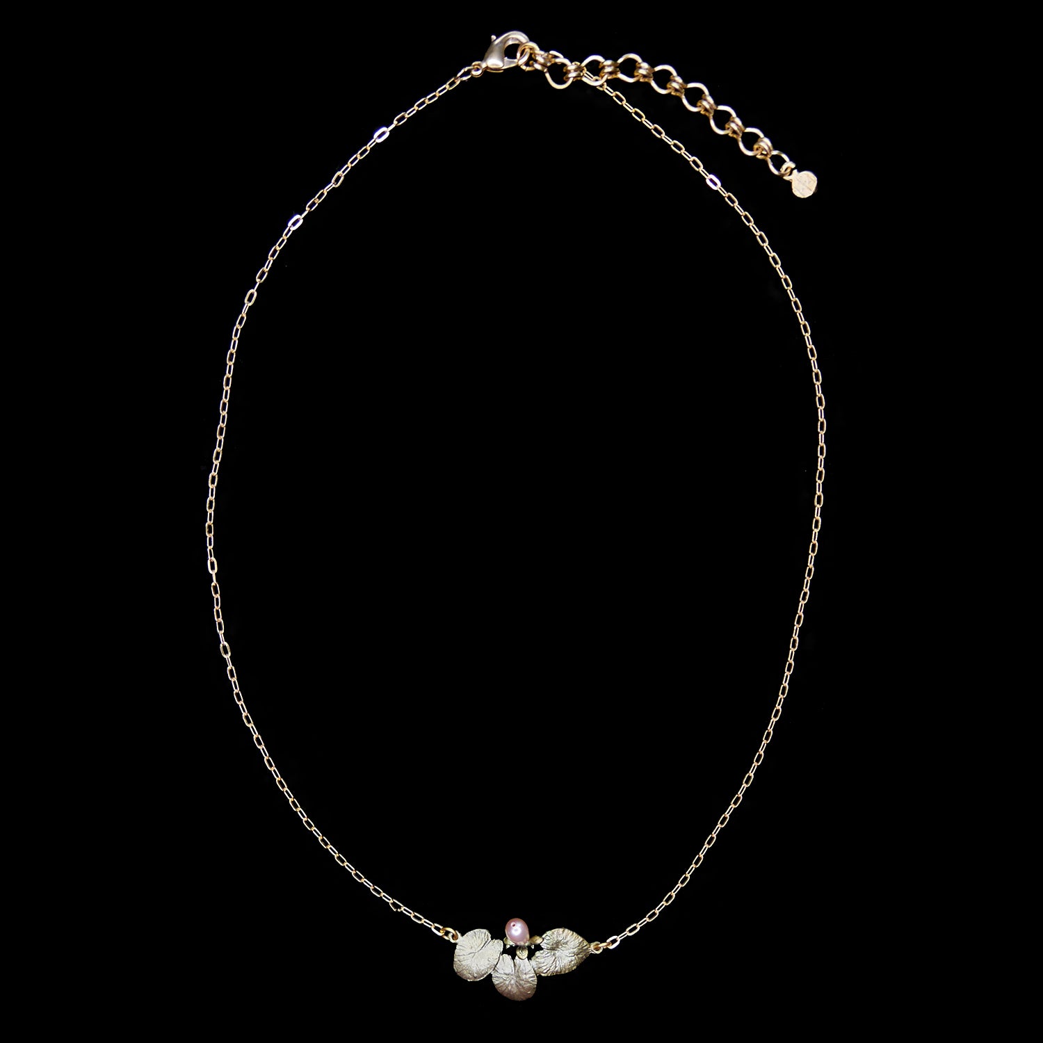 Seerose - zierliche Halskette