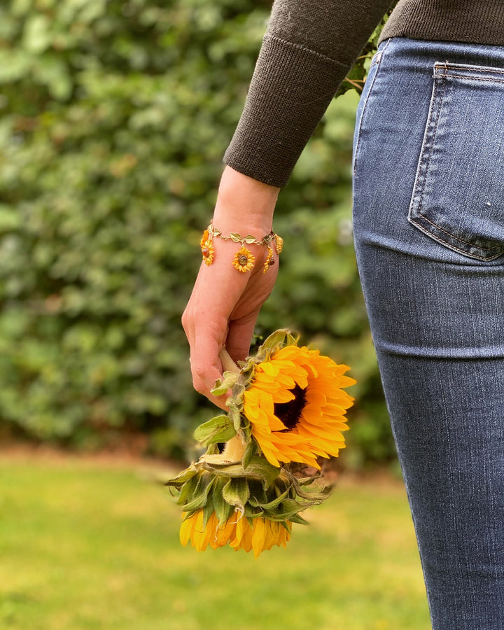 Van Gogh Sonnenblumen Armband