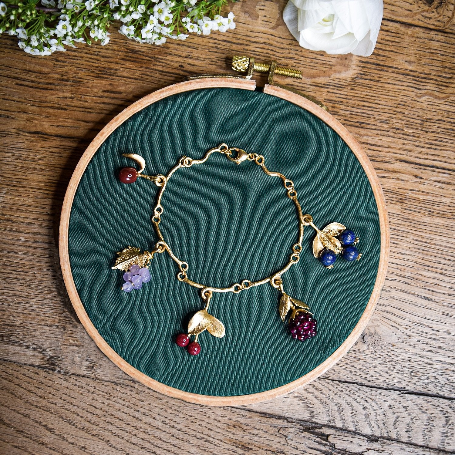 Frucht & Charm - Vermeil - Armband