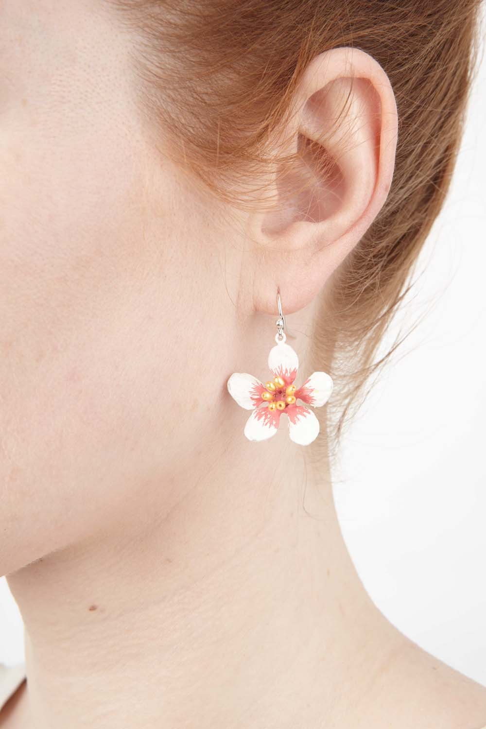 Almond Blossom Earrings - Wire