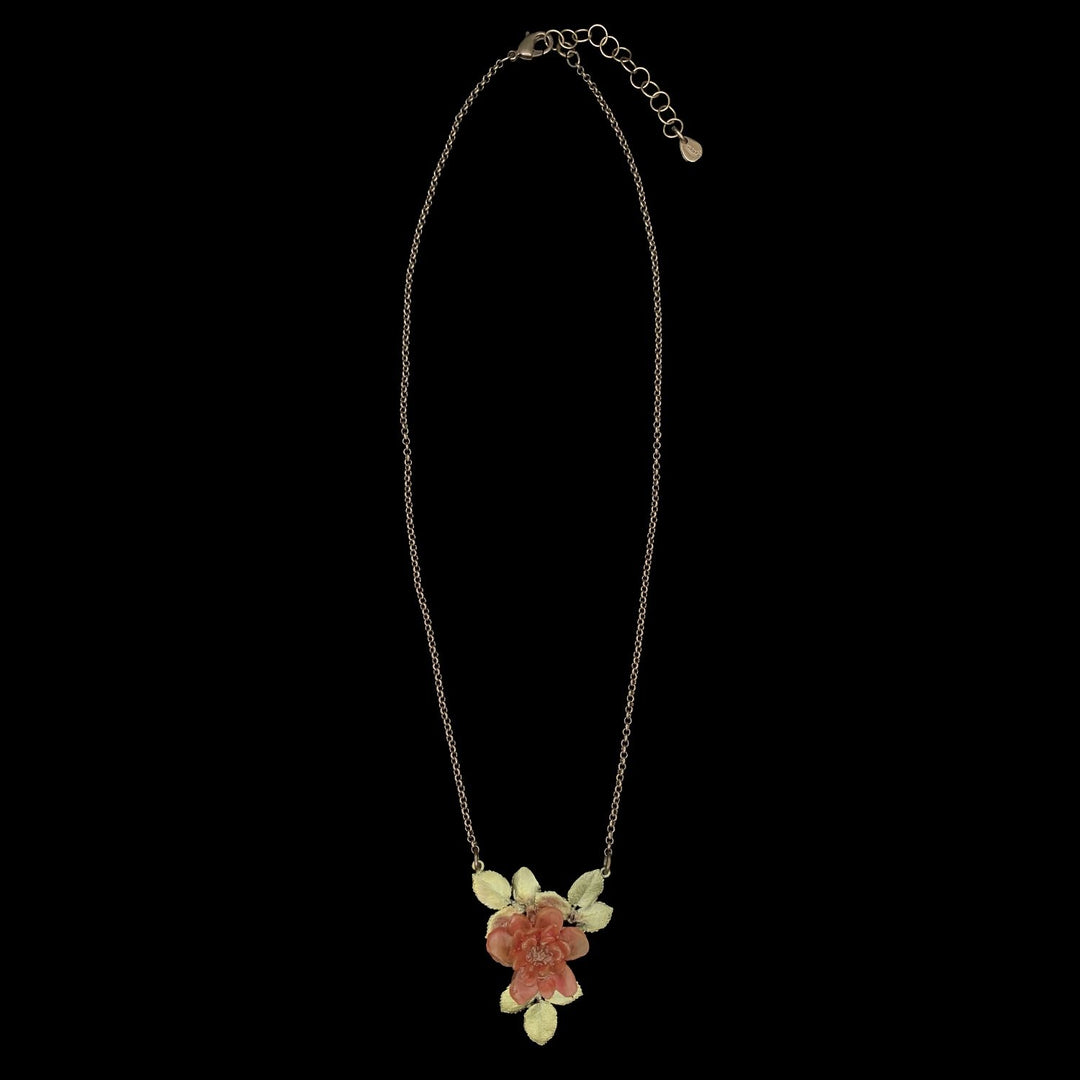 Rote Rose Kette mit Anhänger