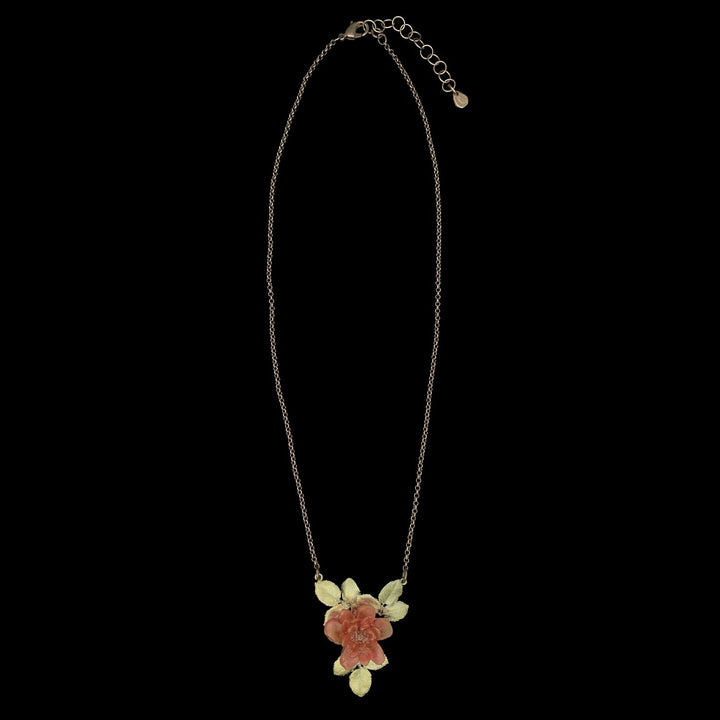 Rote Rose Kette mit Anhänger