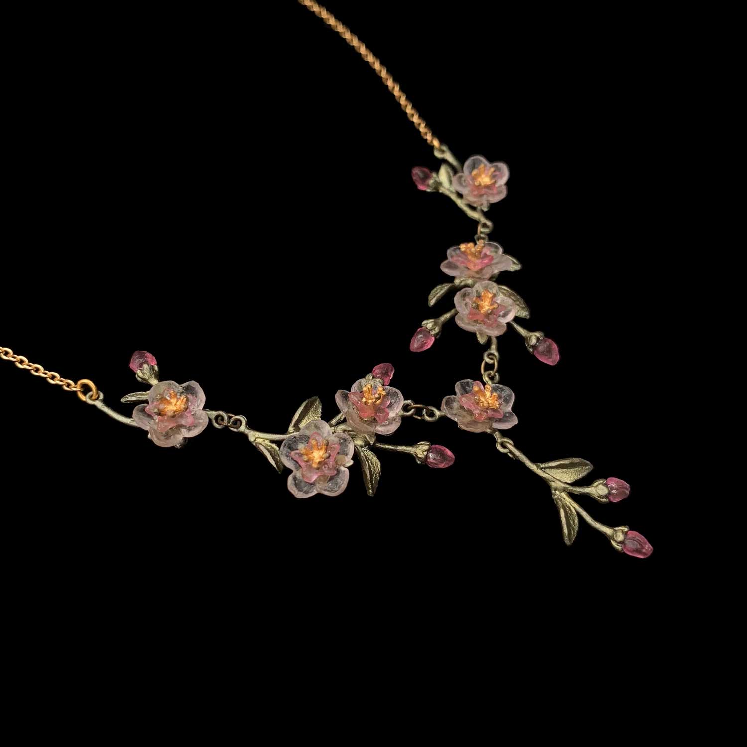 Pfirsichblüte Collier