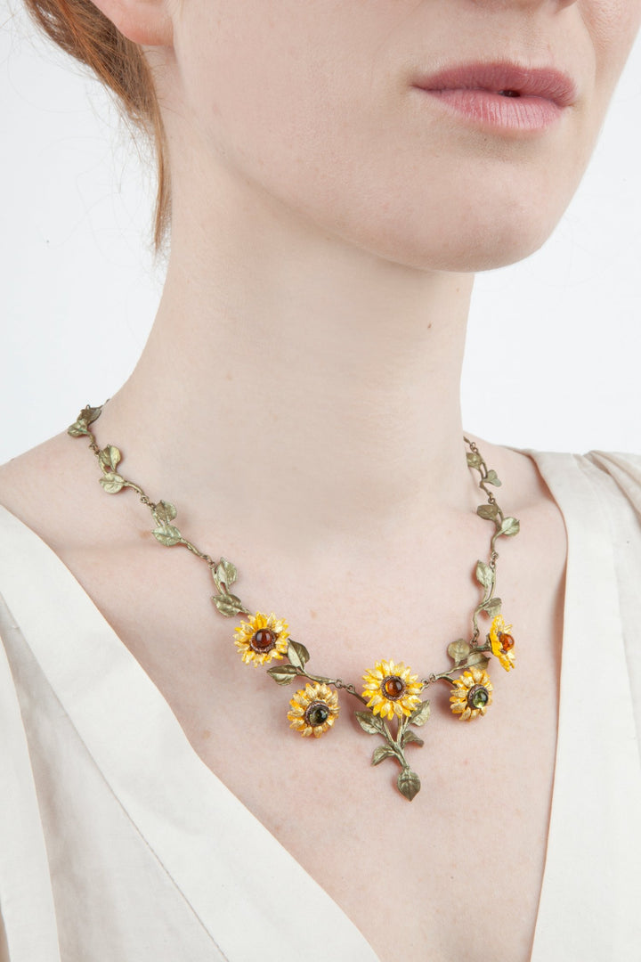 Van Gogh Sonnenblumen Collier